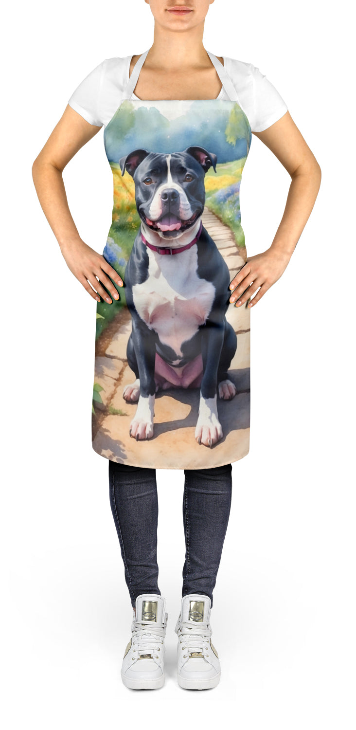 Buy this Staffordshire Bull Terrier Spring Path Apron
