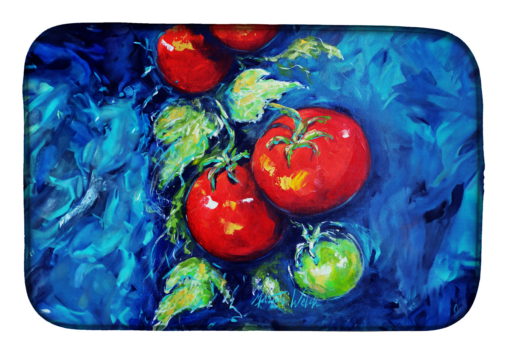 Buy this Creole Tomatoes Dish Drying Mat