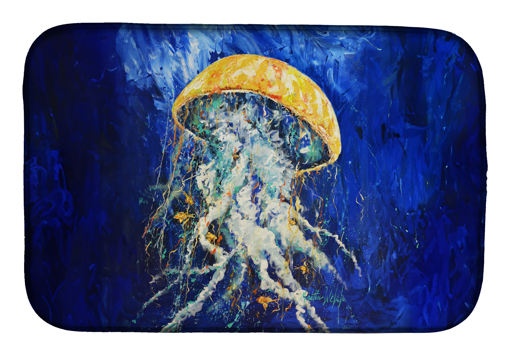 Buy this Free Fall Jellyfish Dish Drying Mat