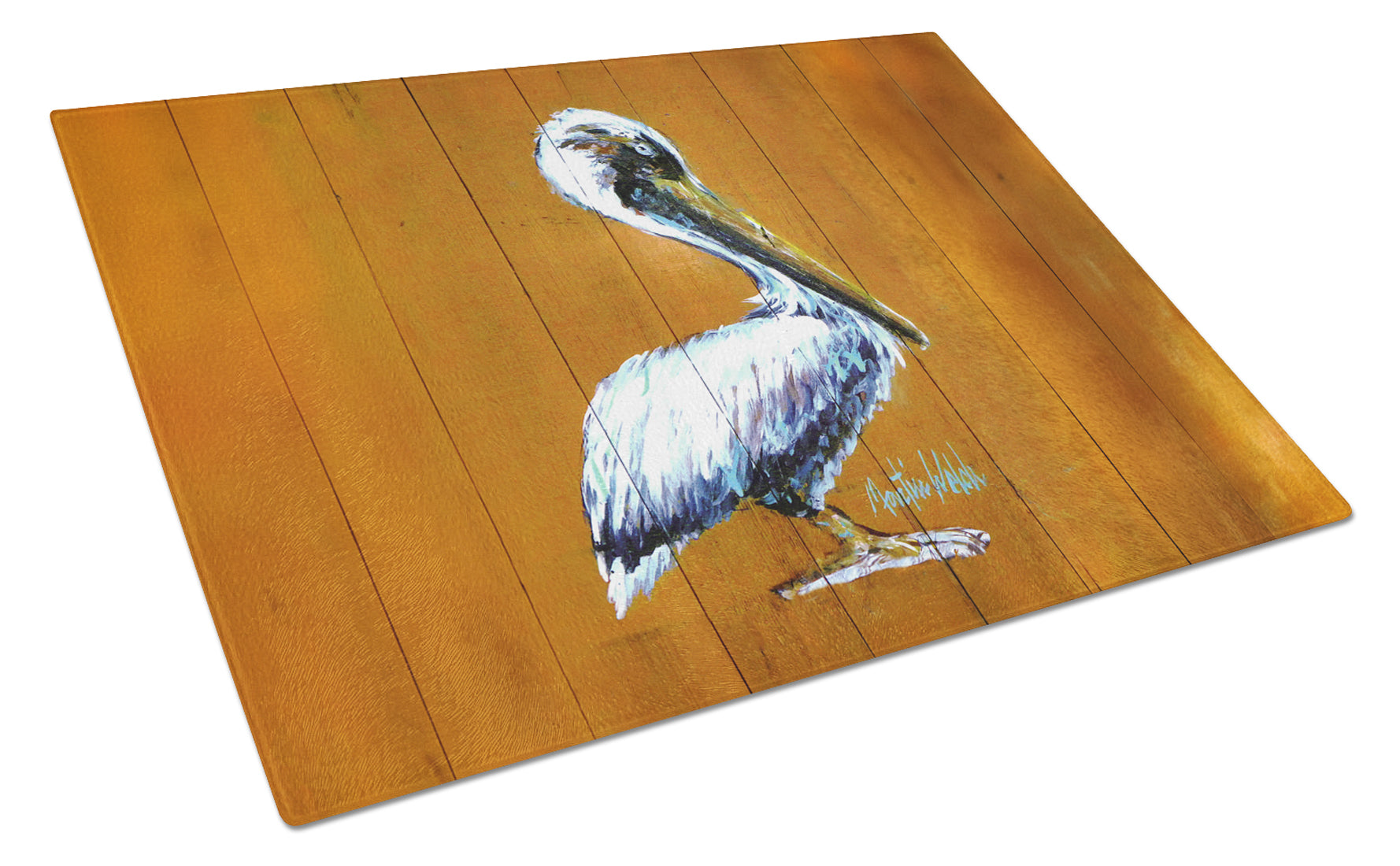 Buy this Hangin In Pelican Glass Cutting Board