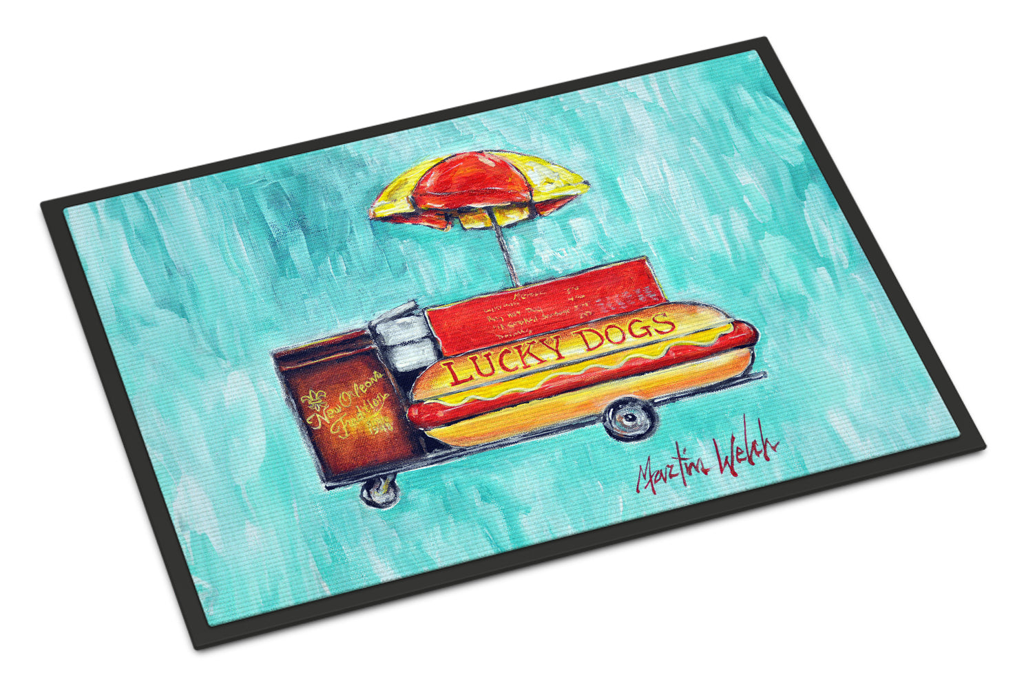 Buy this Hot Dog Cart Doormat