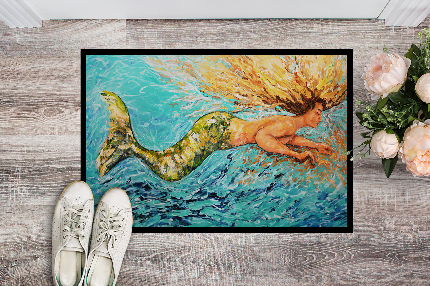 Buy this Mermaid After Your Heart Doormat