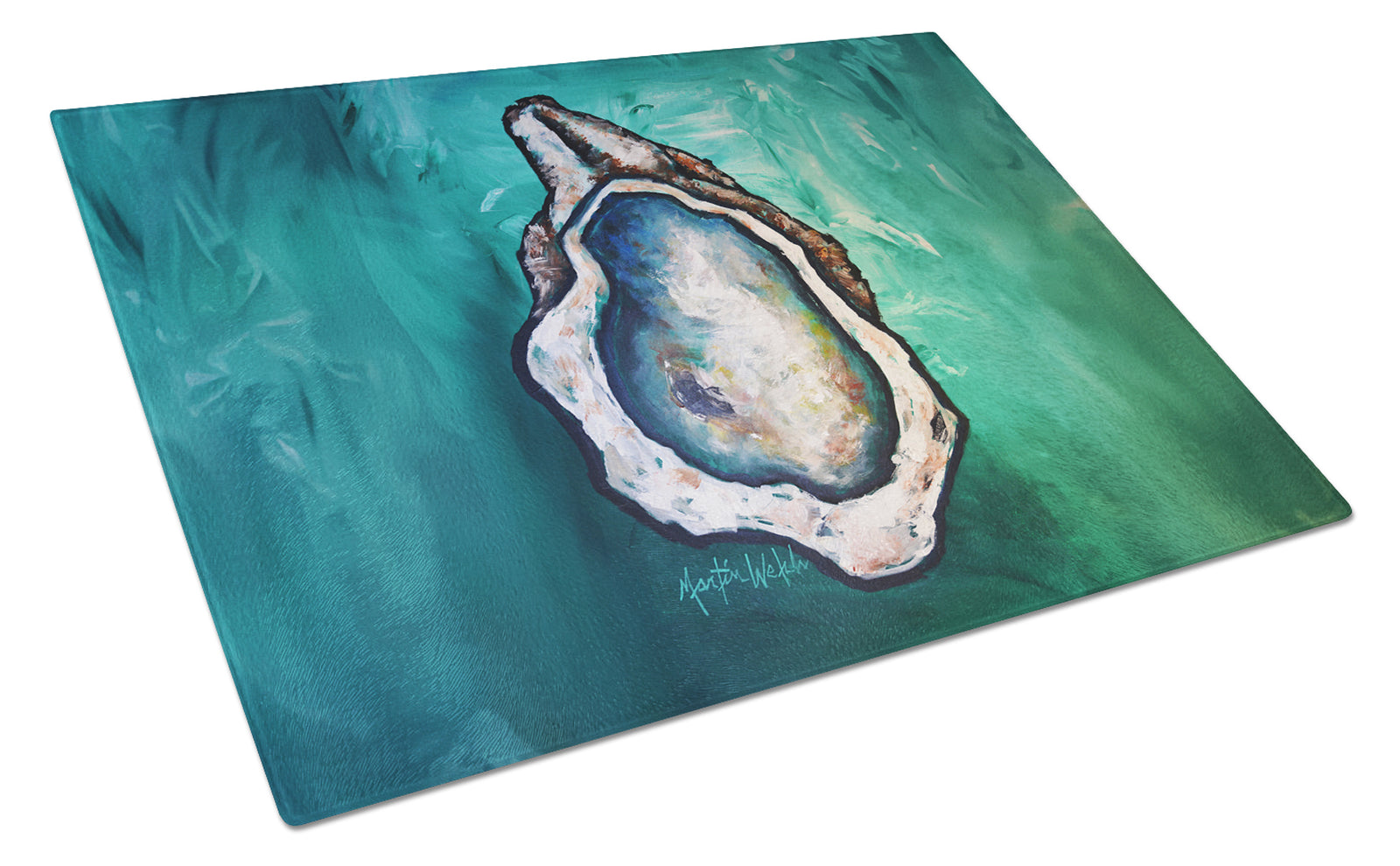 Buy this One Shell Oyster Glass Cutting Board