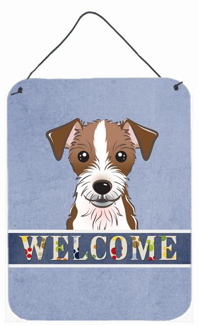 Jack Russell Terrier Welcome Wall or Door Hanging Prints BB1388DS1216 by Caroline's Treasures