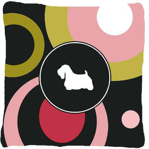 Sealyham Terrier Decorative   Canvas Fabric Pillow by Caroline's Treasures