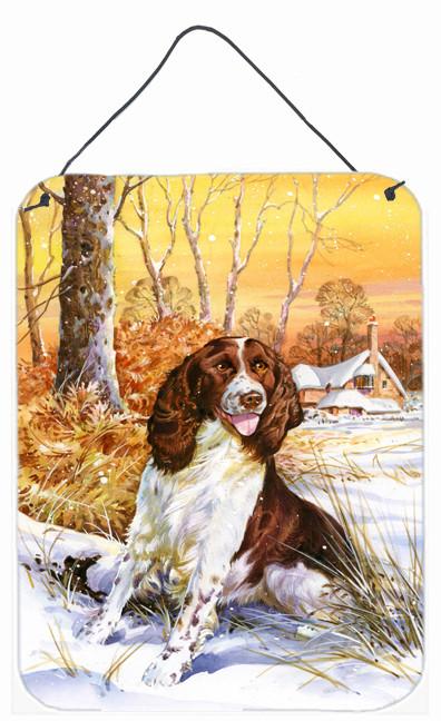 Springer Spaniel by Don Squires Wall or Door Hanging Prints SDSQ0388DS1216 by Caroline's Treasures