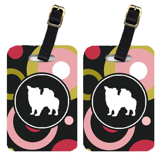 Pair of 2 Chihuahua Luggage Tags by Caroline's Treasures