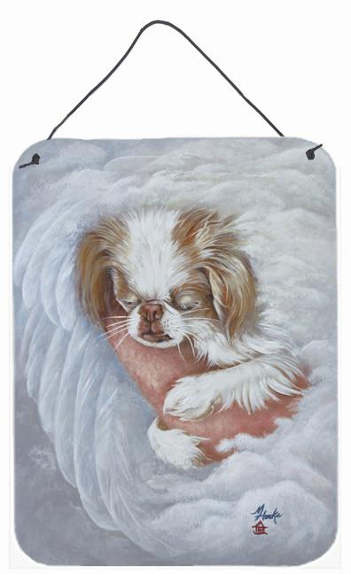 Japanese Chin in an Angels Arms Wall or Door Hanging Prints MH1037DS1216 by Caroline's Treasures