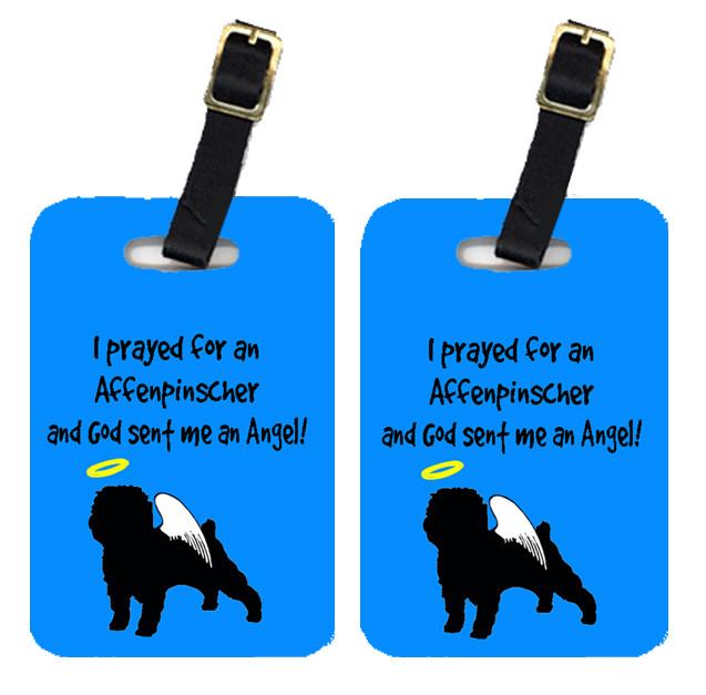 Pair of 2 Affenpinscher Luggage Tags by Caroline's Treasures