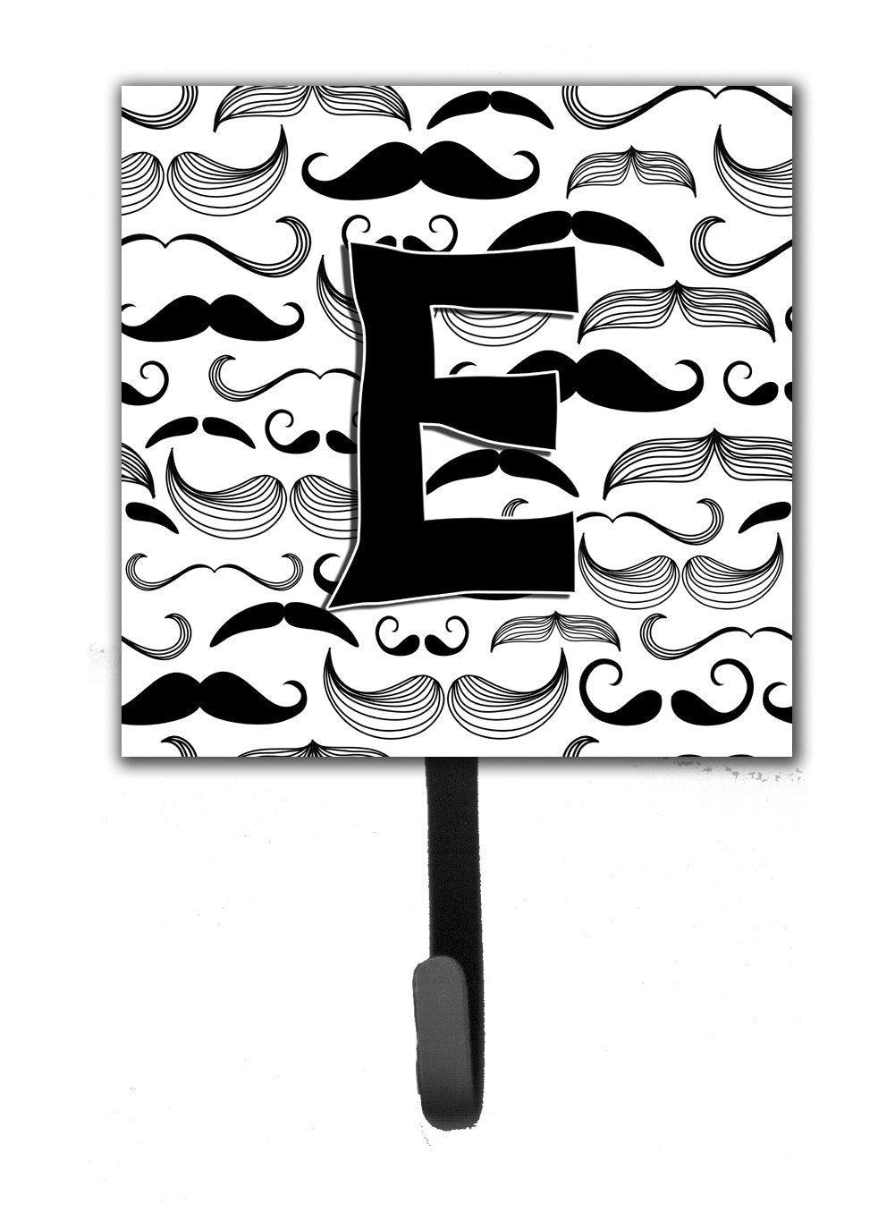Letter E Moustache Initial Leash or Key Holder CJ2009-ESH4 by Caroline's Treasures