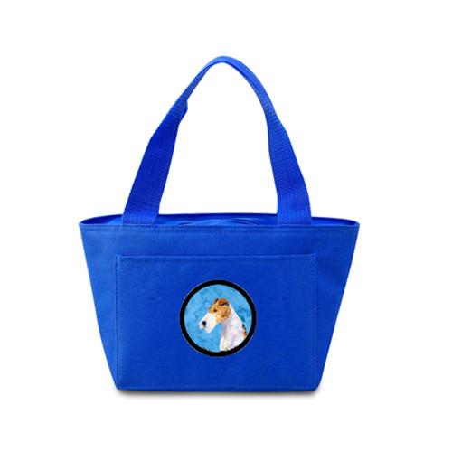 Blue Fox Terrier  Lunch Bag or Doggie Bag SS4754-BU by Caroline's Treasures
