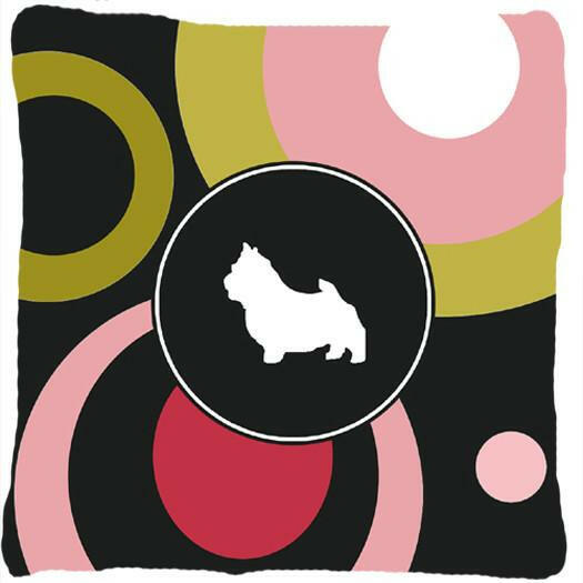 Norwich Terrier Decorative   Canvas Fabric Pillow by Caroline's Treasures
