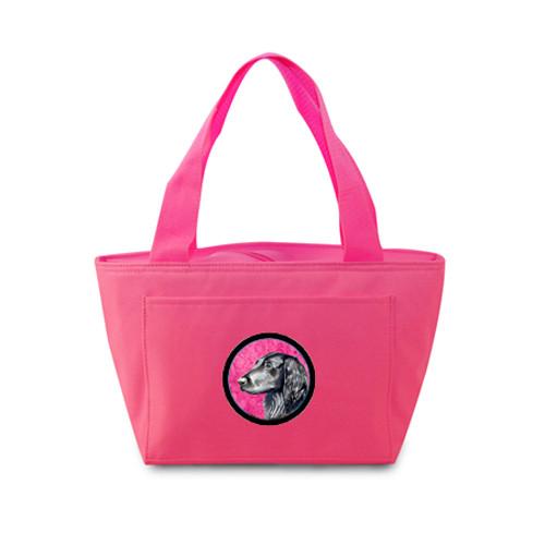 Pink Flat Coated Retriever  Lunch Bag or Doggie Bag LH9366PK by Caroline's Treasures