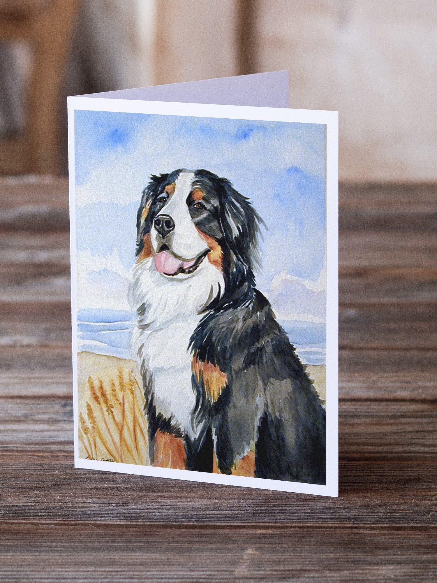 Buy this Momma's Love Bernese Mountain Dog Greeting Cards and Envelopes Pack of 8