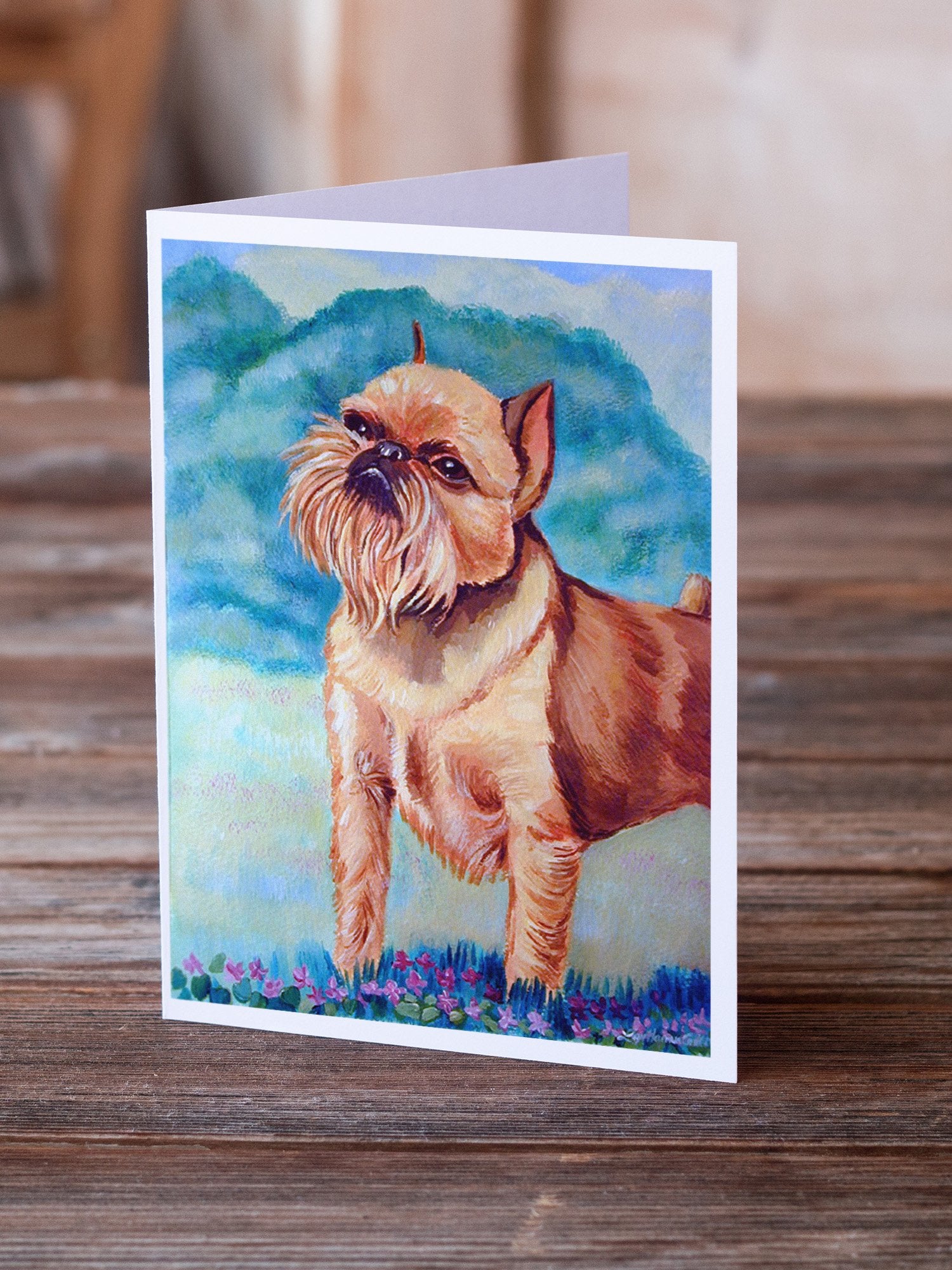 Buy this Brussels Griffon Greeting Cards and Envelopes Pack of 8