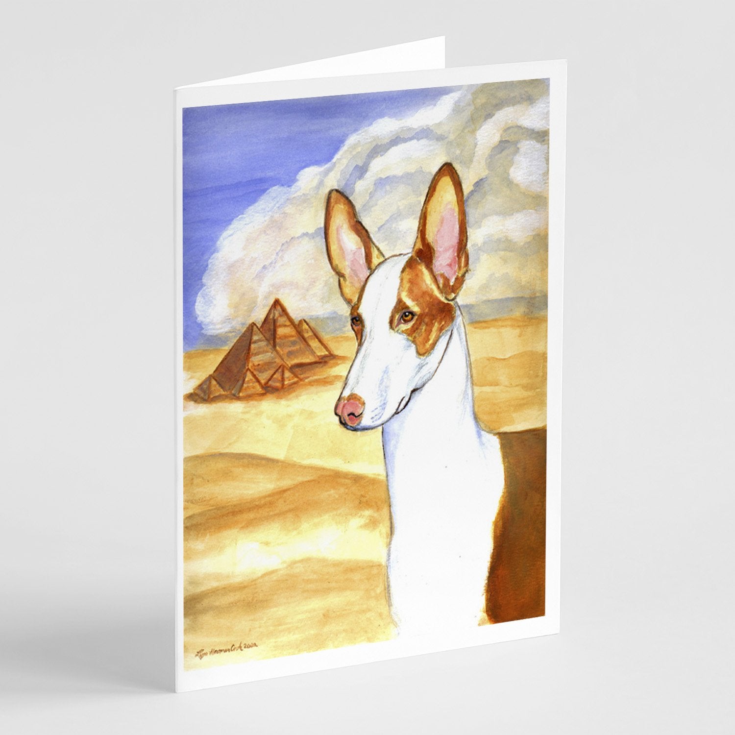 Buy this Ibizan Hound Greeting Cards and Envelopes Pack of 8