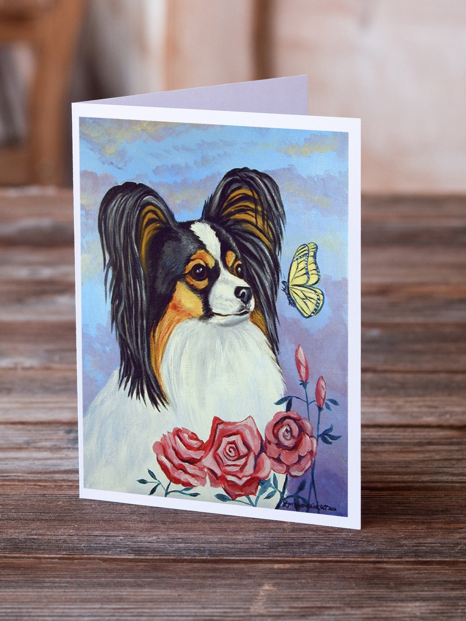 Buy this Papillon Yellow Butterfly Greeting Cards and Envelopes Pack of 8