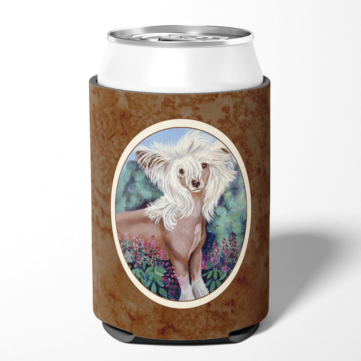 Chinese Crested Can or Bottle Hugger 7052CC.