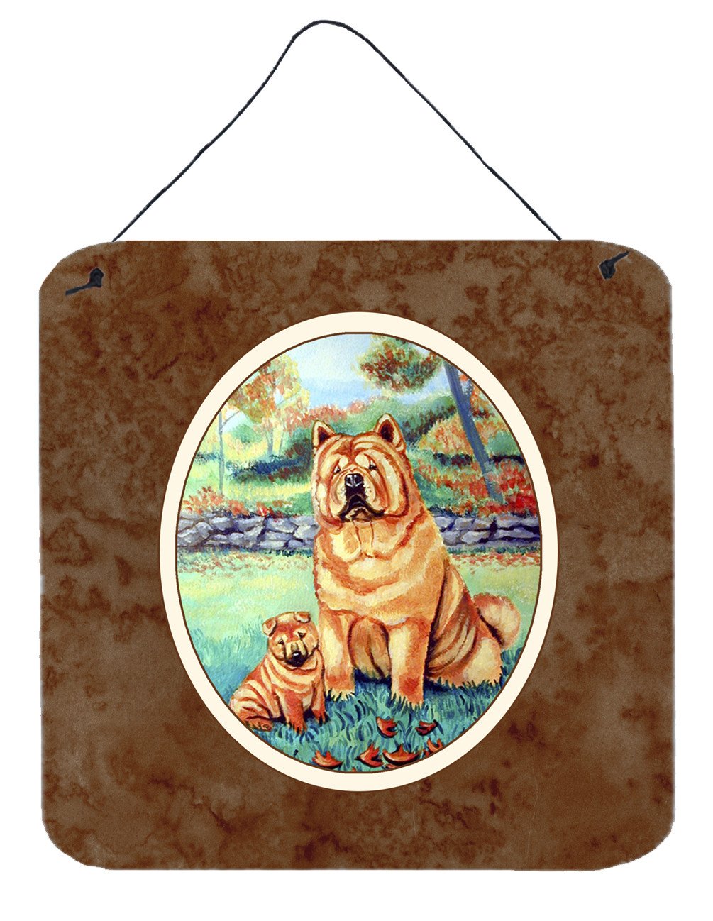 Chow Chow Momma's Love Wall or Door Hanging Prints 7057DS66 by Caroline's Treasures