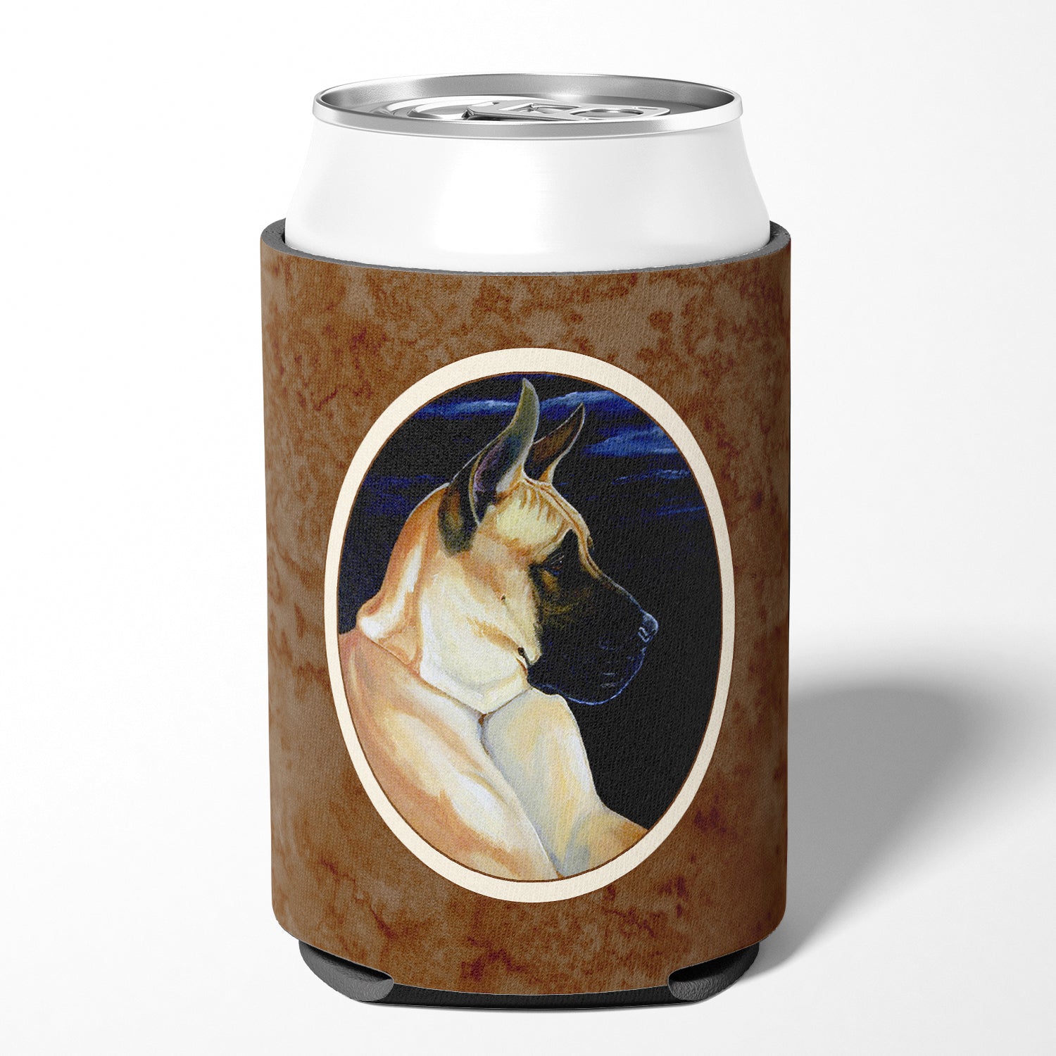 Fawn Great Dane in the Moonlight Can or Bottle Hugger 7059CC.
