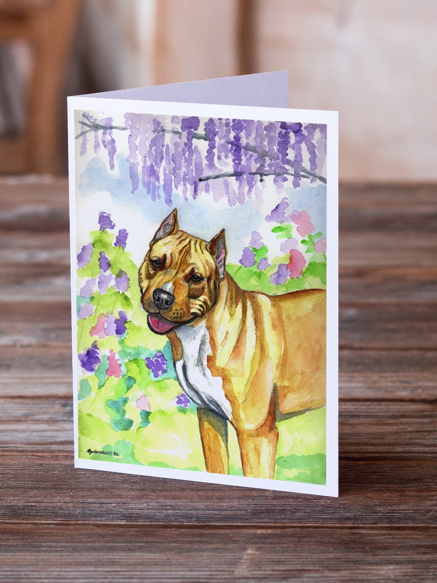 Buy this Pit Bull  Greeting Cards and Envelopes Pack of 8