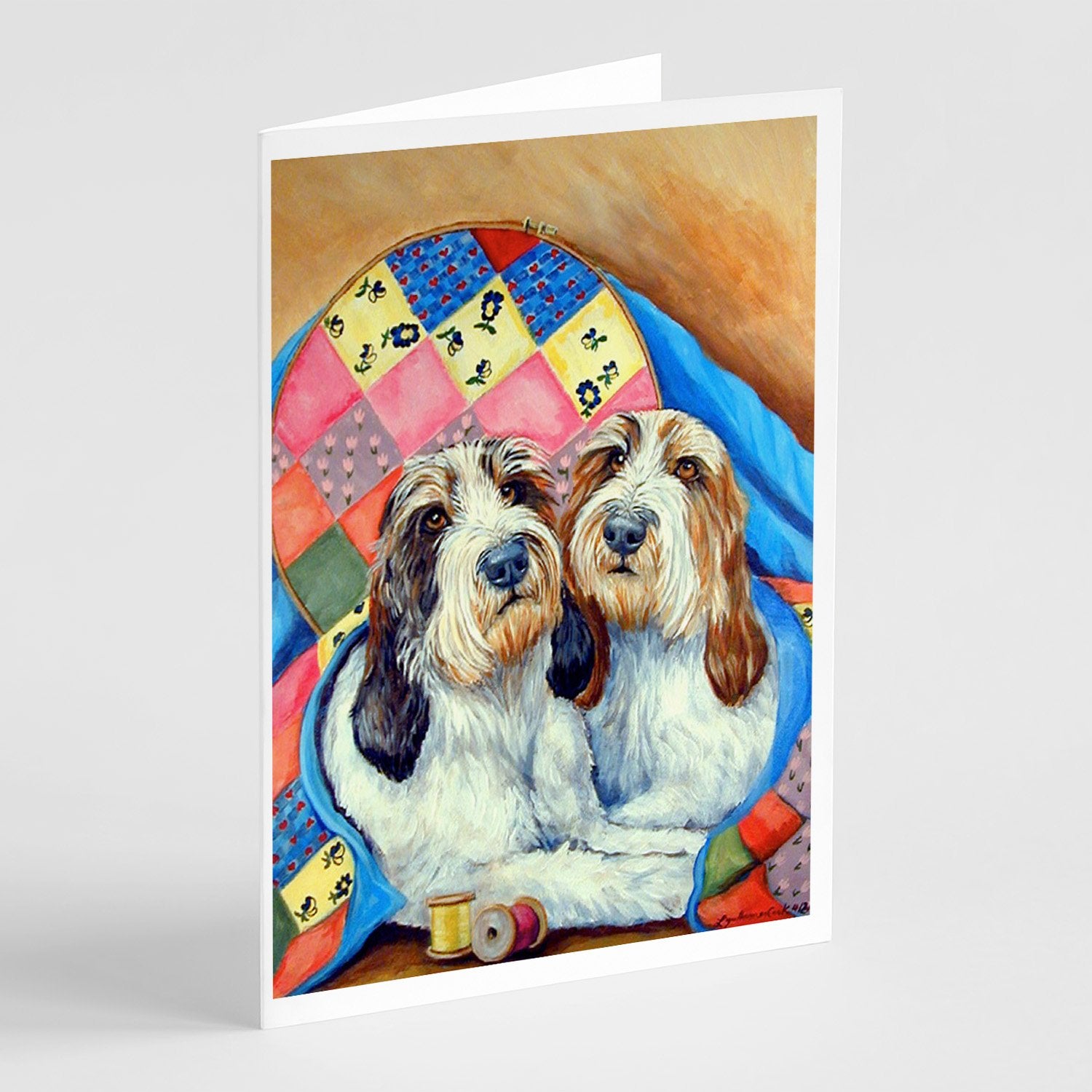 Buy this Petit Basset Griffon Vendeen  Greeting Cards and Envelopes Pack of 8
