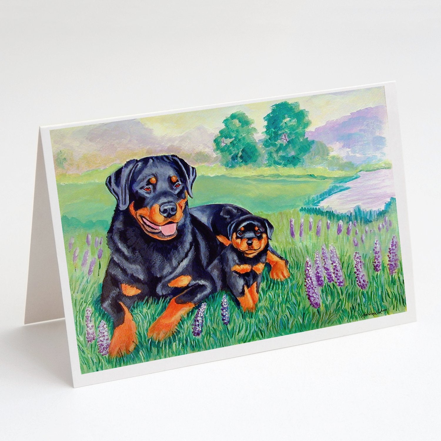Buy this Rottweiler Greeting Cards and Envelopes Pack of 8