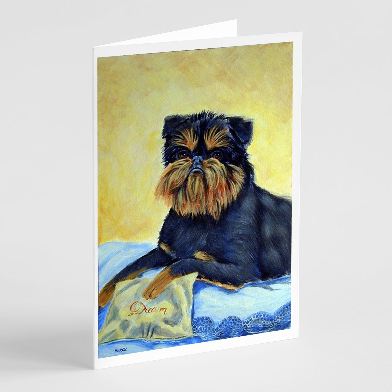 Buy this Brussels Griffon  Greeting Cards and Envelopes Pack of 8