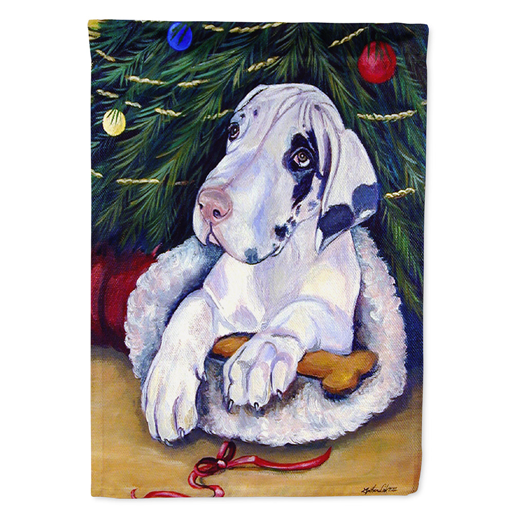 Christmas Tree with Great Dane Flag Canvas House Size
