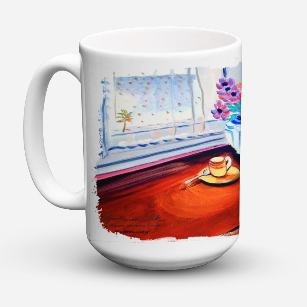 Bull Terrier Dishwasher Safe Microwavable Ceramic Coffee Mug 15 ounce 7249CM15
