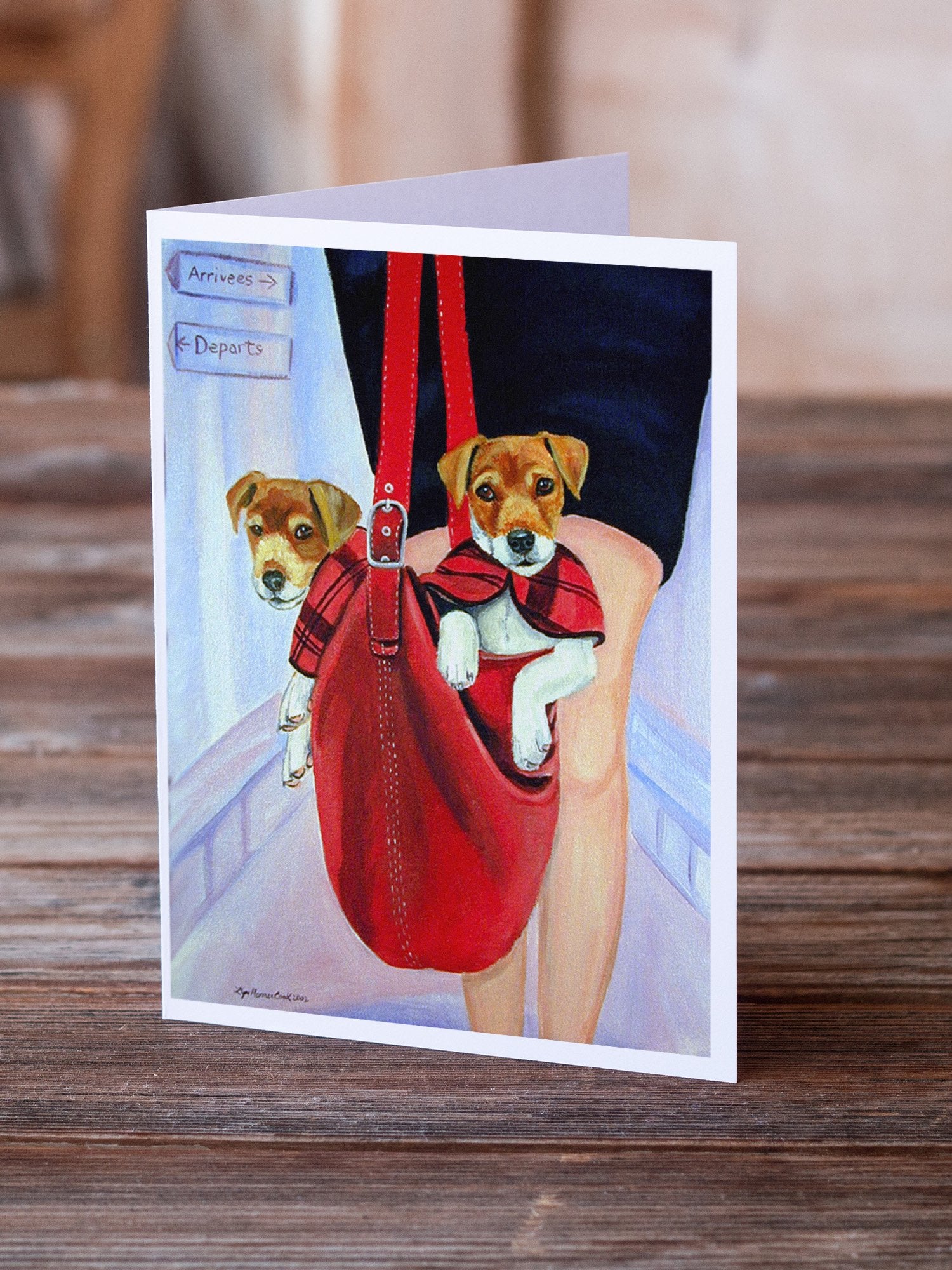 Buy this Jack Russell Terrier  Greeting Cards and Envelopes Pack of 8