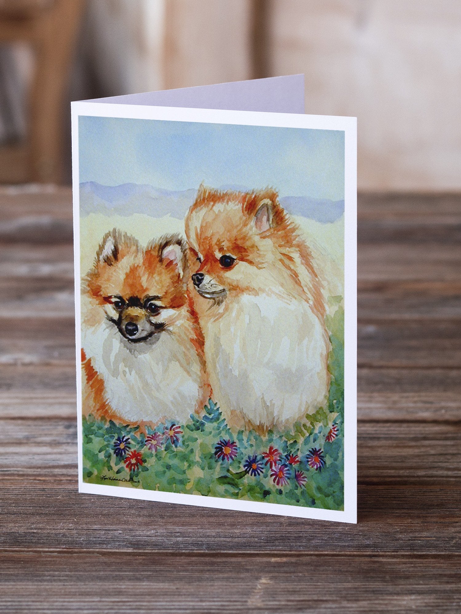 Buy this Pomeranian  Greeting Cards and Envelopes Pack of 8