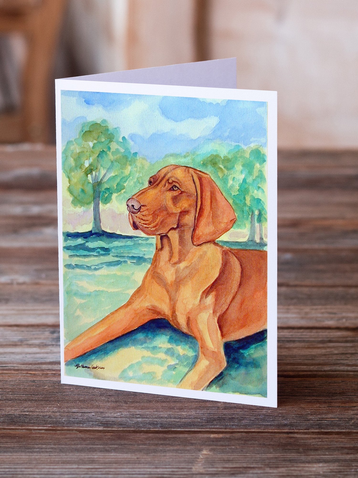 Buy this Vizsla  Greeting Cards and Envelopes Pack of 8