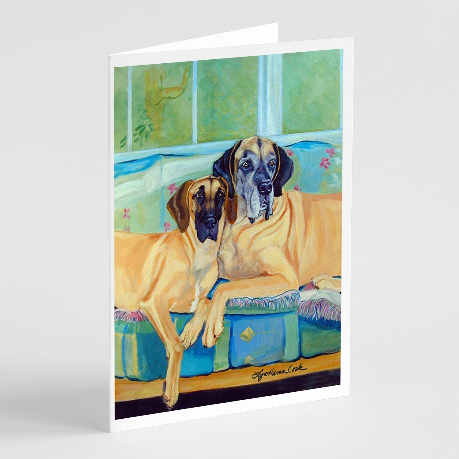 Buy this Great Dane  Greeting Cards and Envelopes Pack of 8