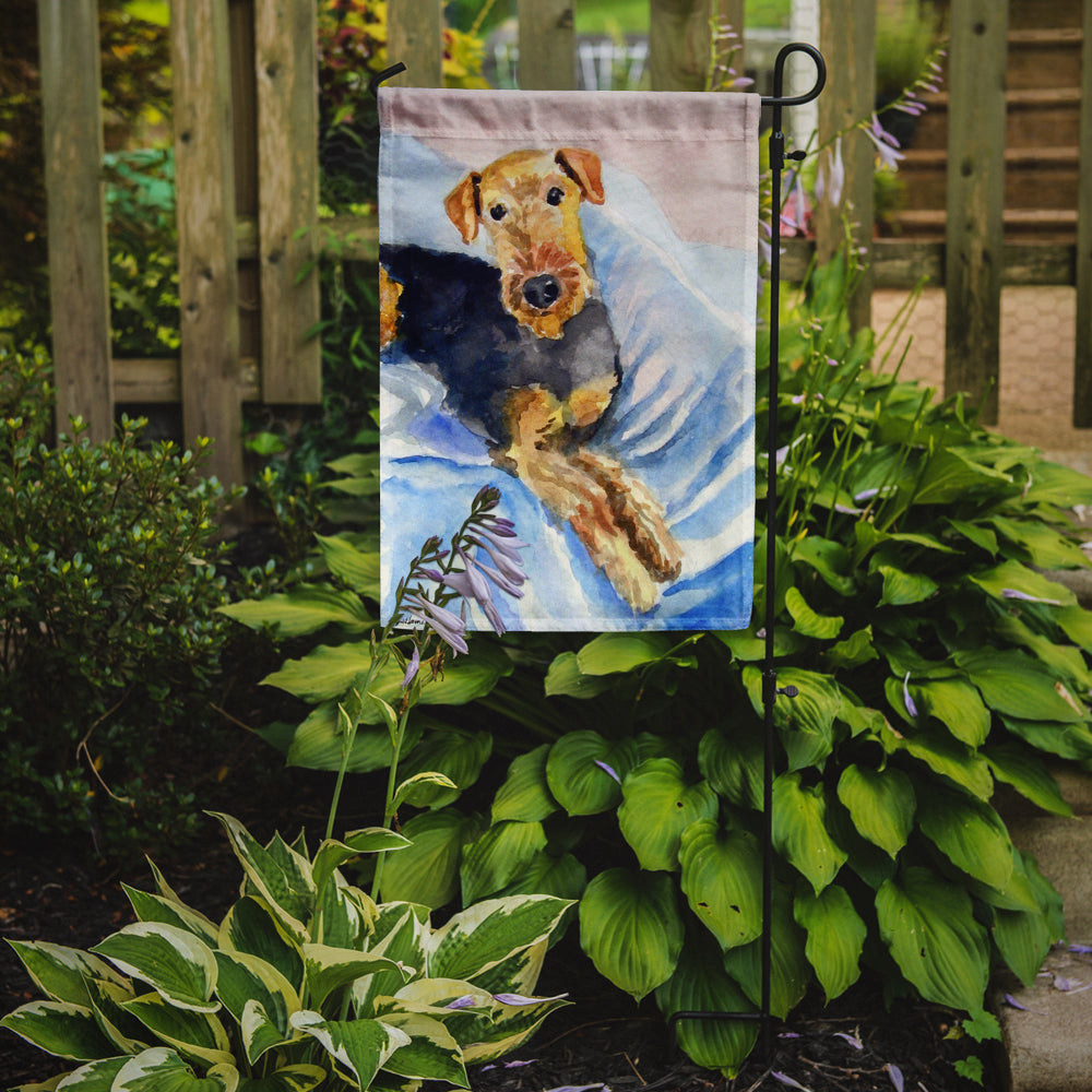 Cozy Airedale Terrier Flag Garden Size 7335GF.