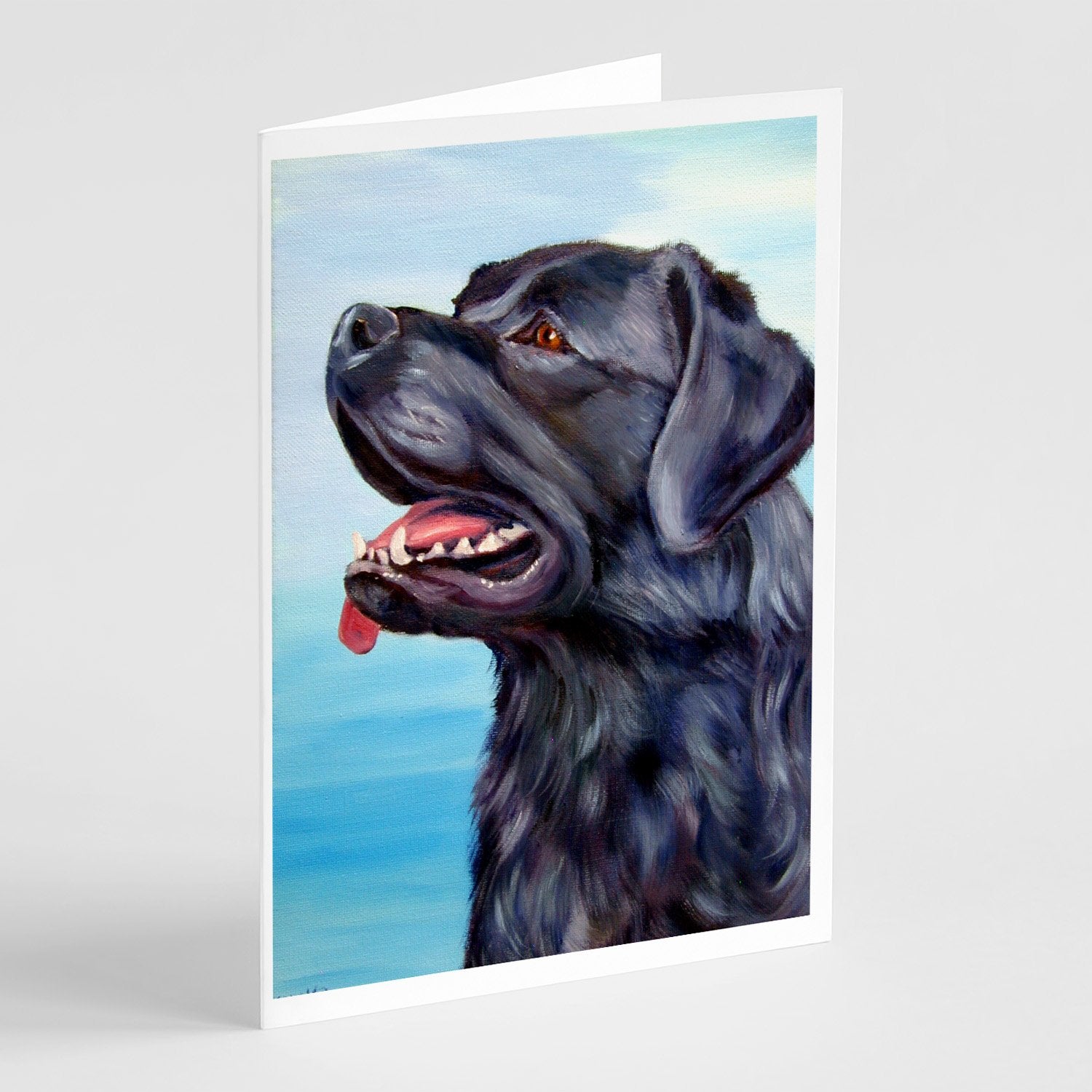 Buy this Black Labrador Retriever Greeting Cards and Envelopes Pack of 8