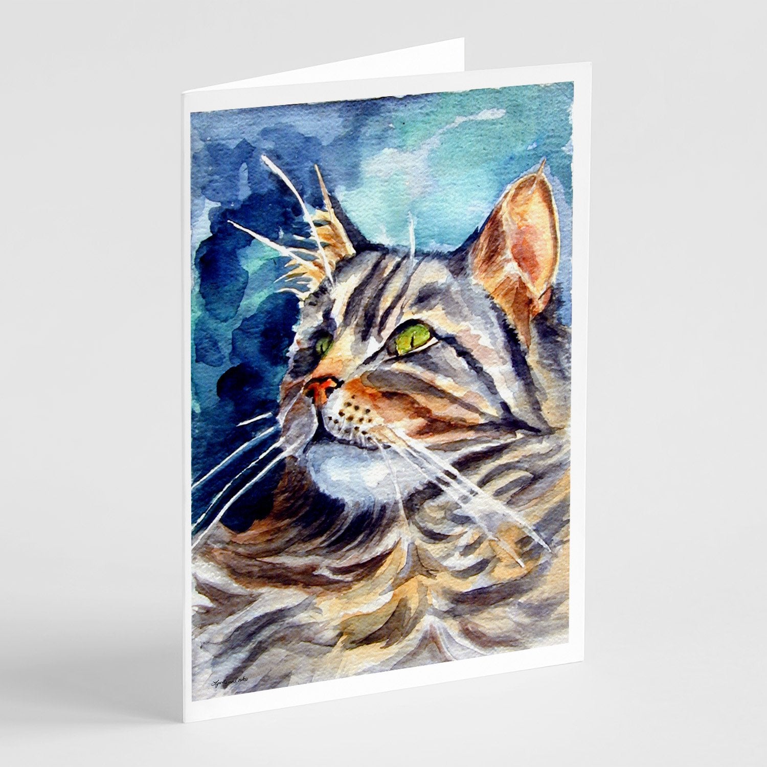 Buy this Maine Coon Sissy Greeting Cards and Envelopes Pack of 8