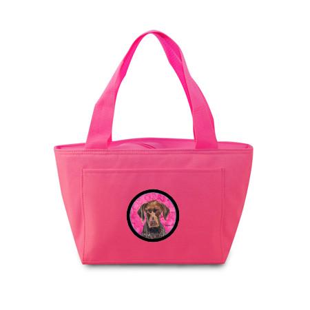 Pink German Shorthaired Pointer Lunch Bag or Doggie Bag SC9117PK by Caroline's Treasures