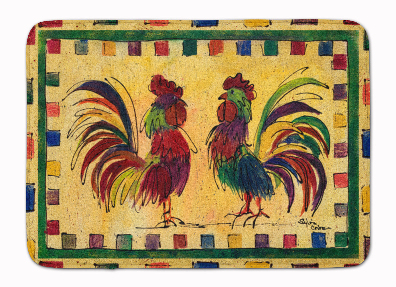 Bird - Rooster Machine Washable Memory Foam Mat - the-store.com