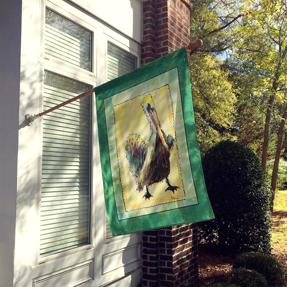 Bird - Pelican Flag Canvas House Size