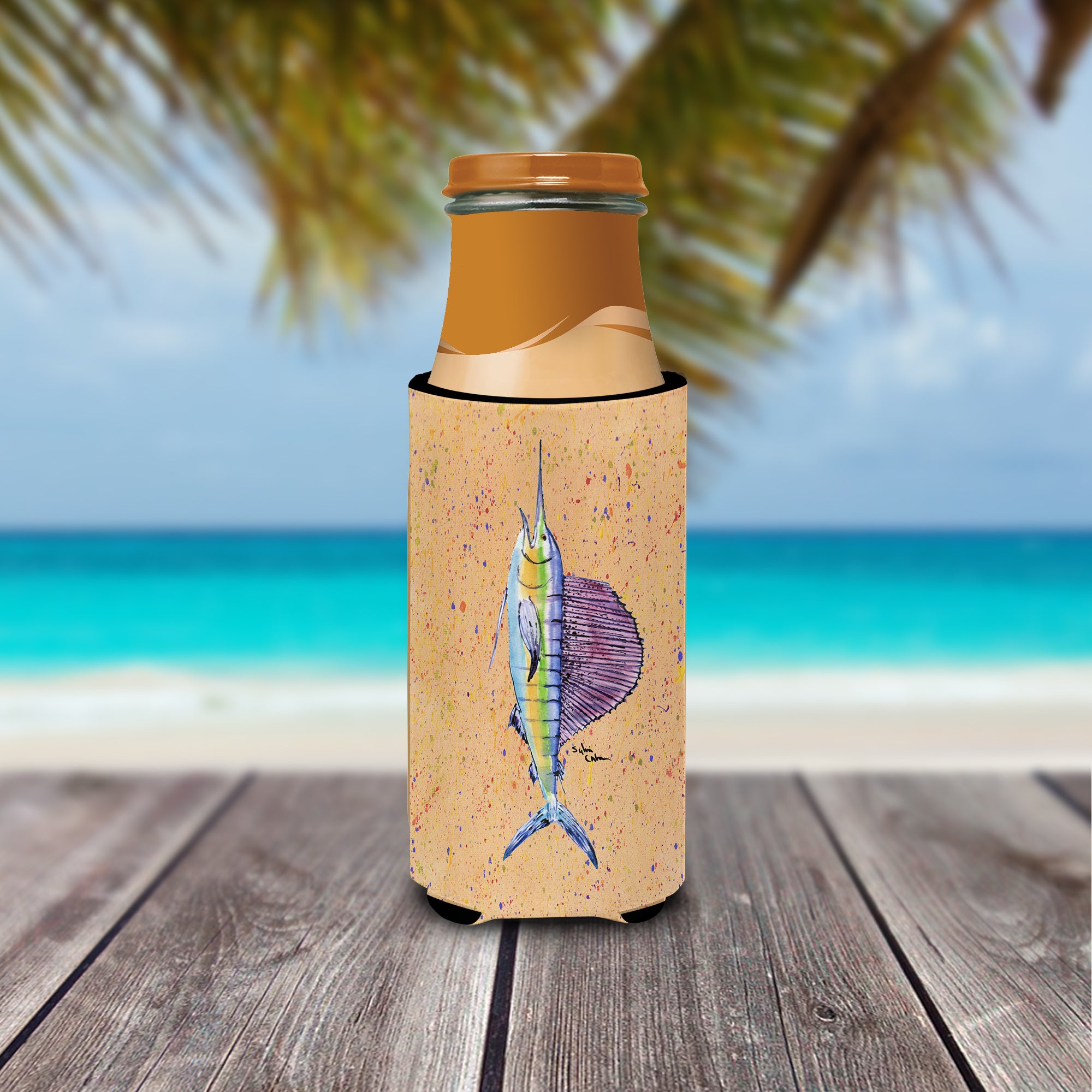 Fish Sailfish Ultra Beverage Insulators for slim cans 8352MUK.