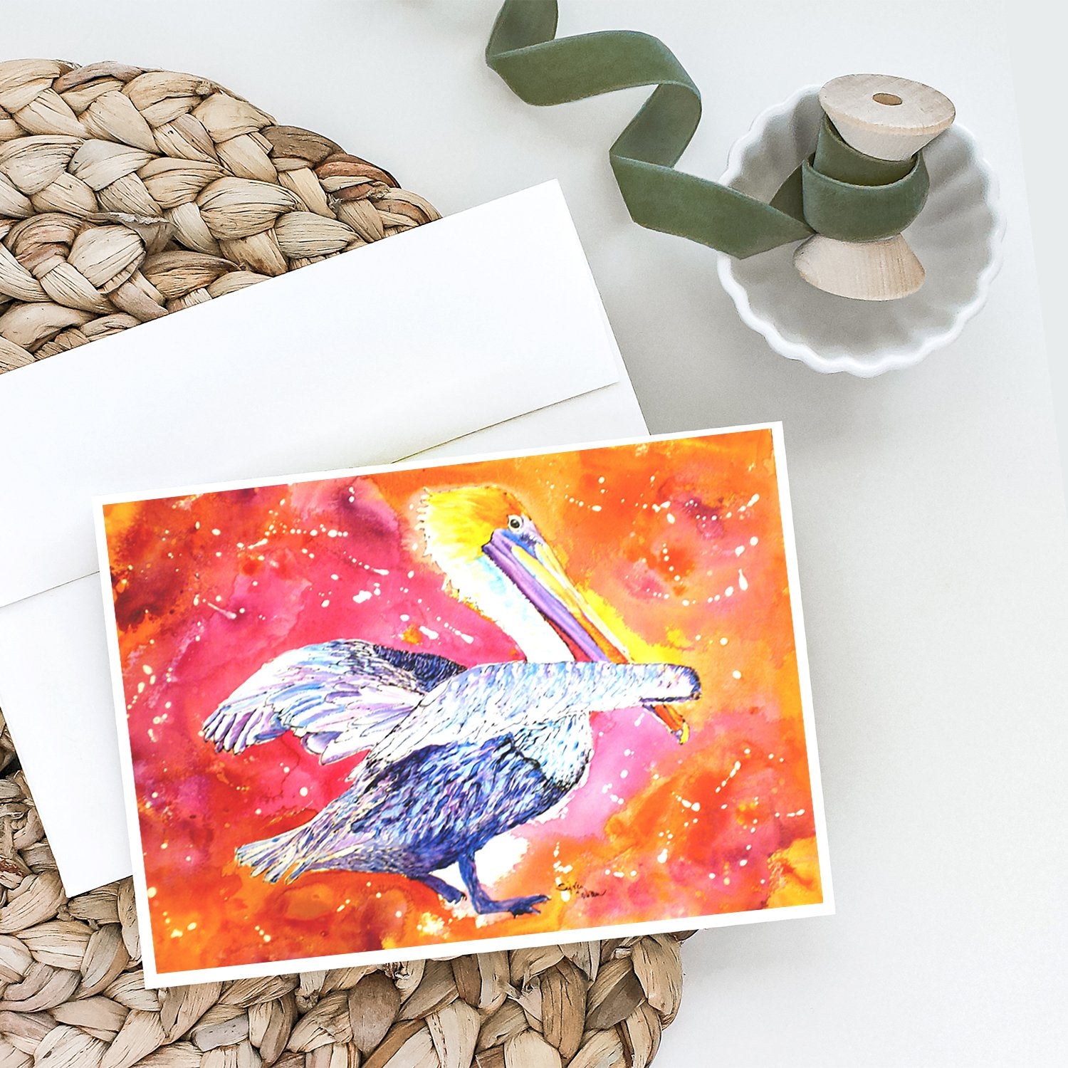 Pelican Greeting Cards and Envelopes Pack of 8 - the-store.com