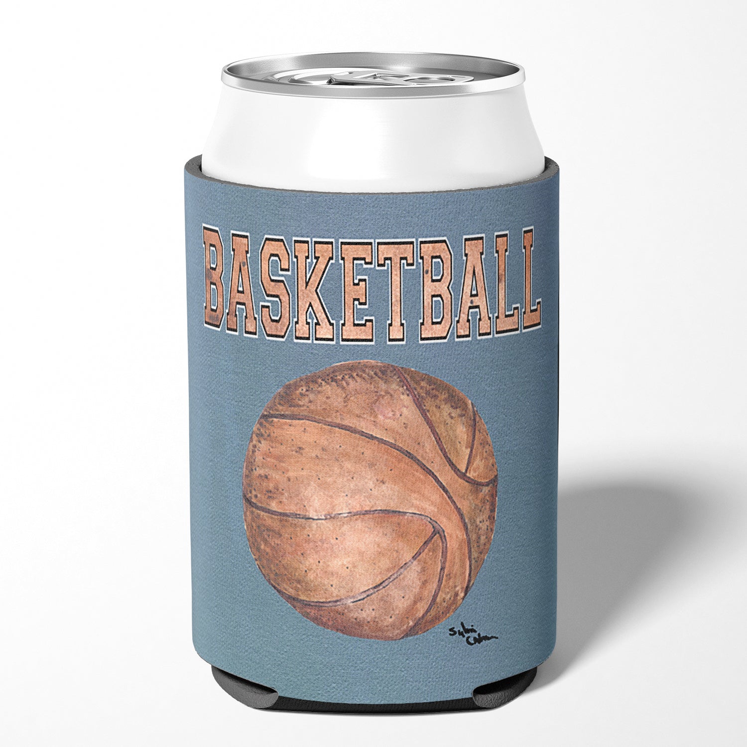Basketball Can or Bottle Beverage Insulator Hugger
