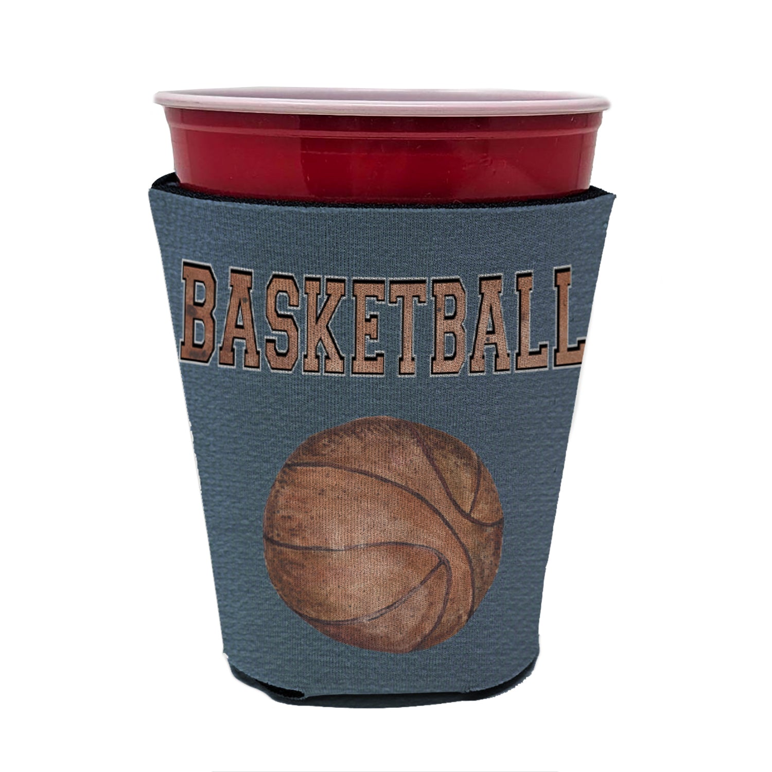 Basketball Red Cup Beverage Insulator Hugger