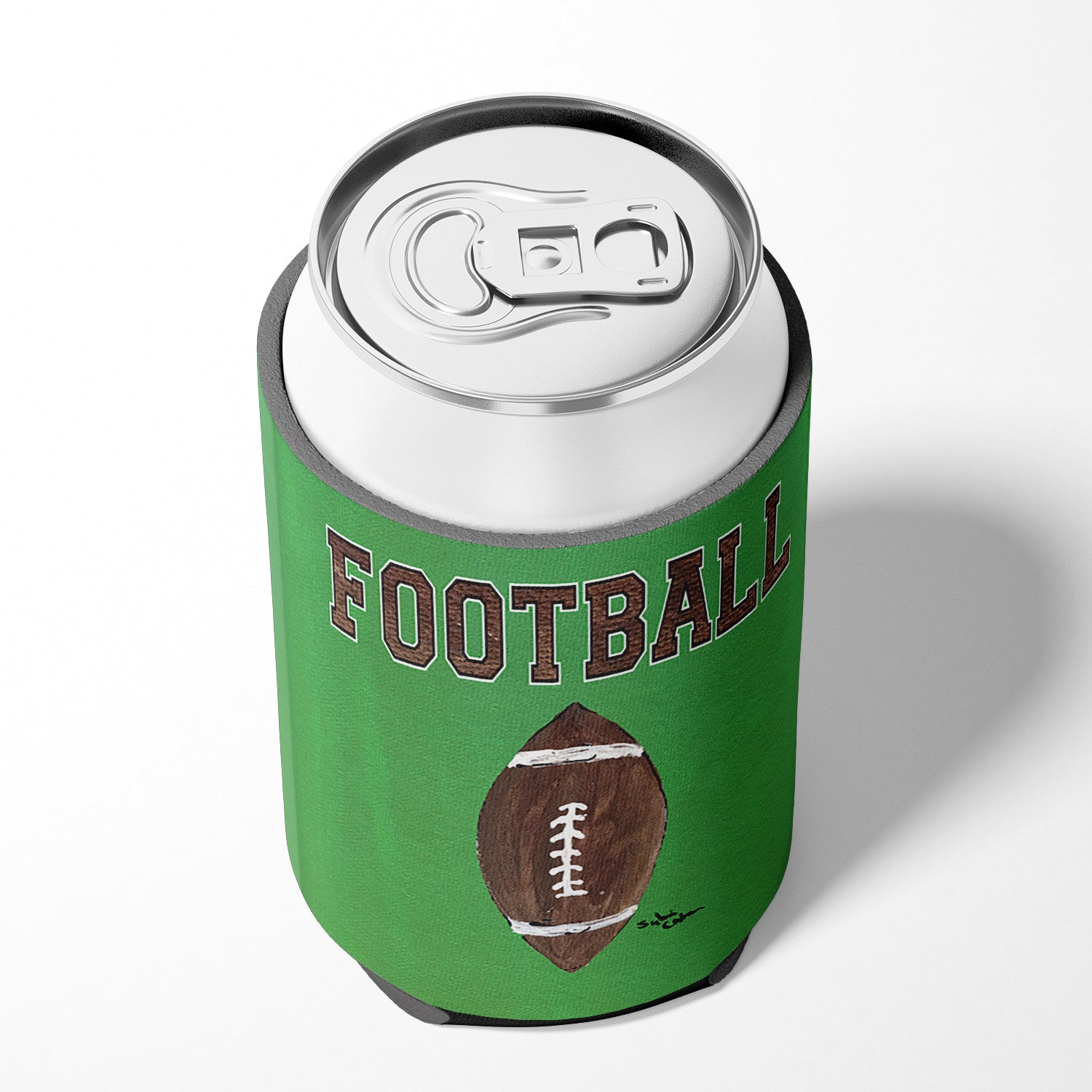 Football Can or Bottle Beverage Insulator Hugger.