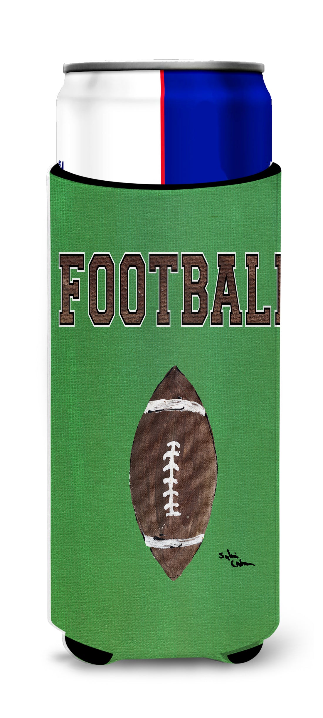 Football Ultra Beverage Insulators for slim cans 8487MUK