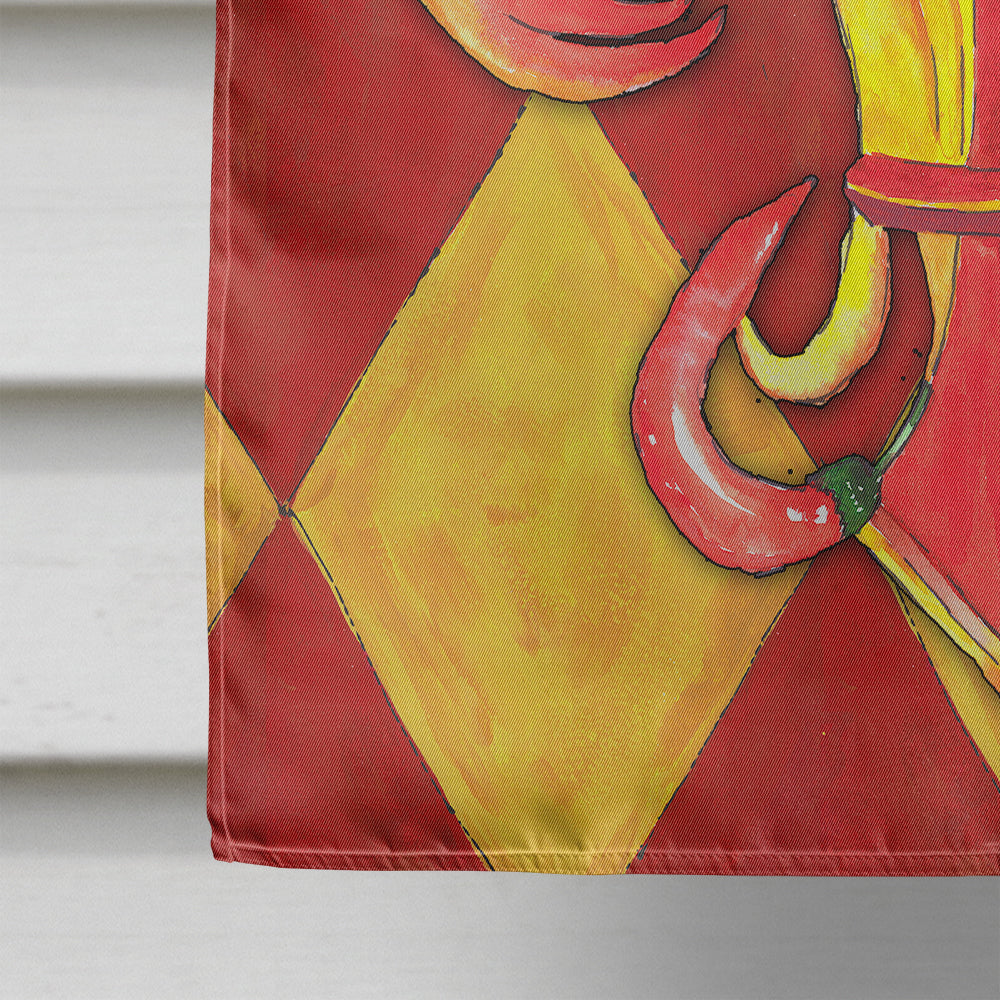 Hot Peppers  Flag Canvas House Size