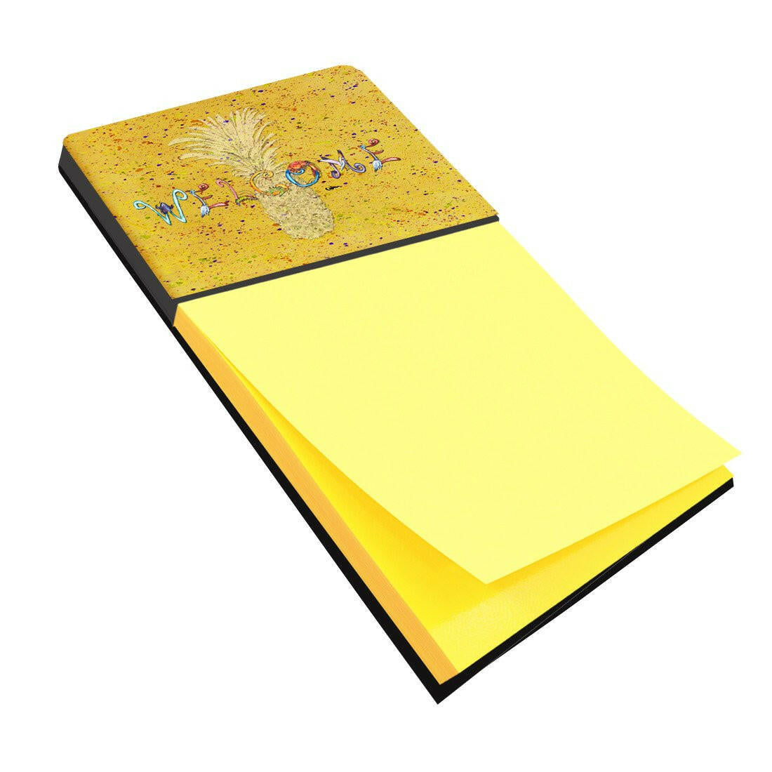Pineapple Refiillable Sticky Note Holder or Postit Note Dispenser 8557SN by Caroline's Treasures