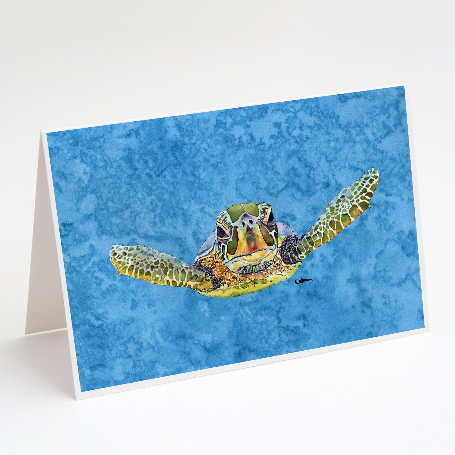 Buy this Turtle  Coming at you Greeting Cards and Envelopes Pack of 8