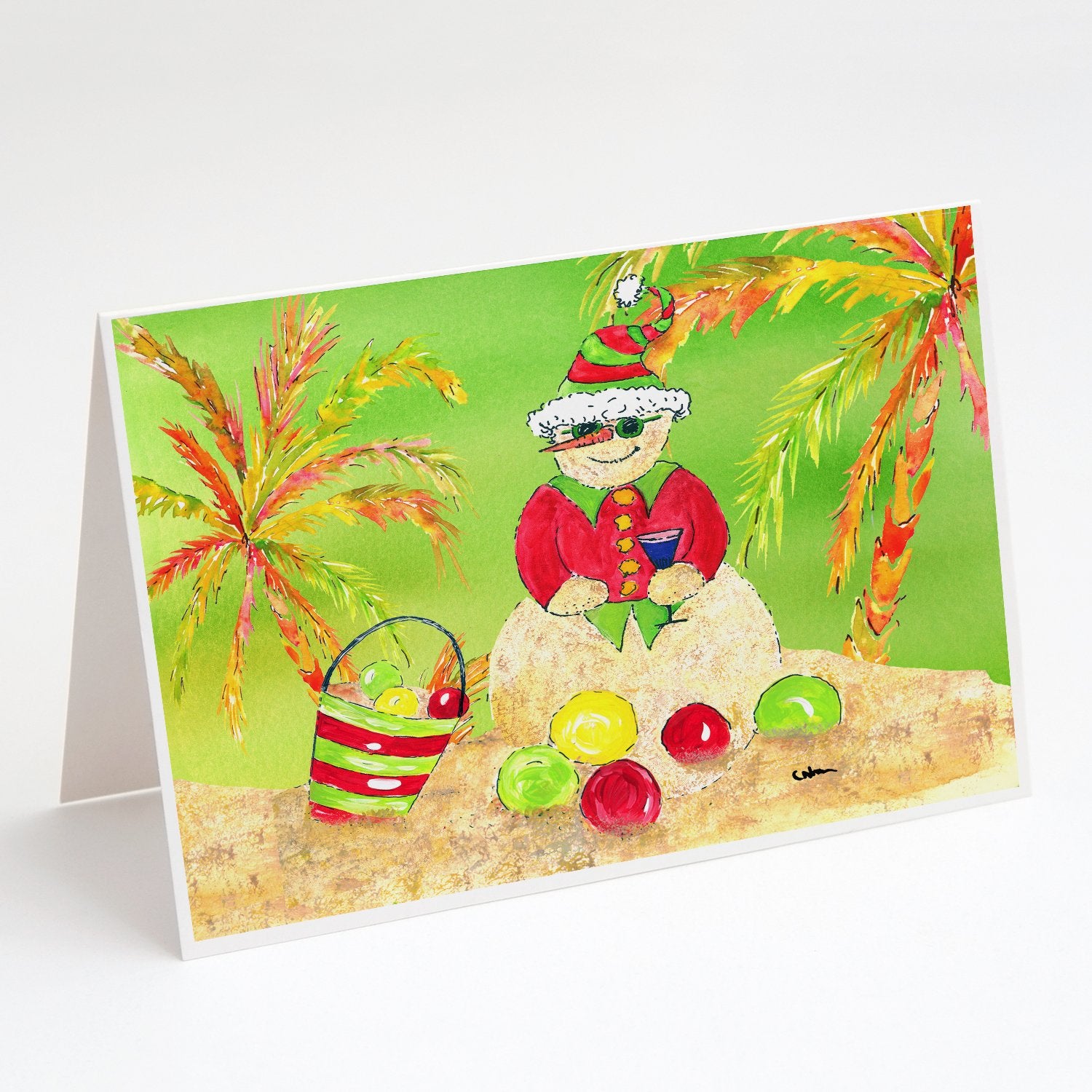 Buy this Sandman Snowman Greeting Cards and Envelopes Pack of 8